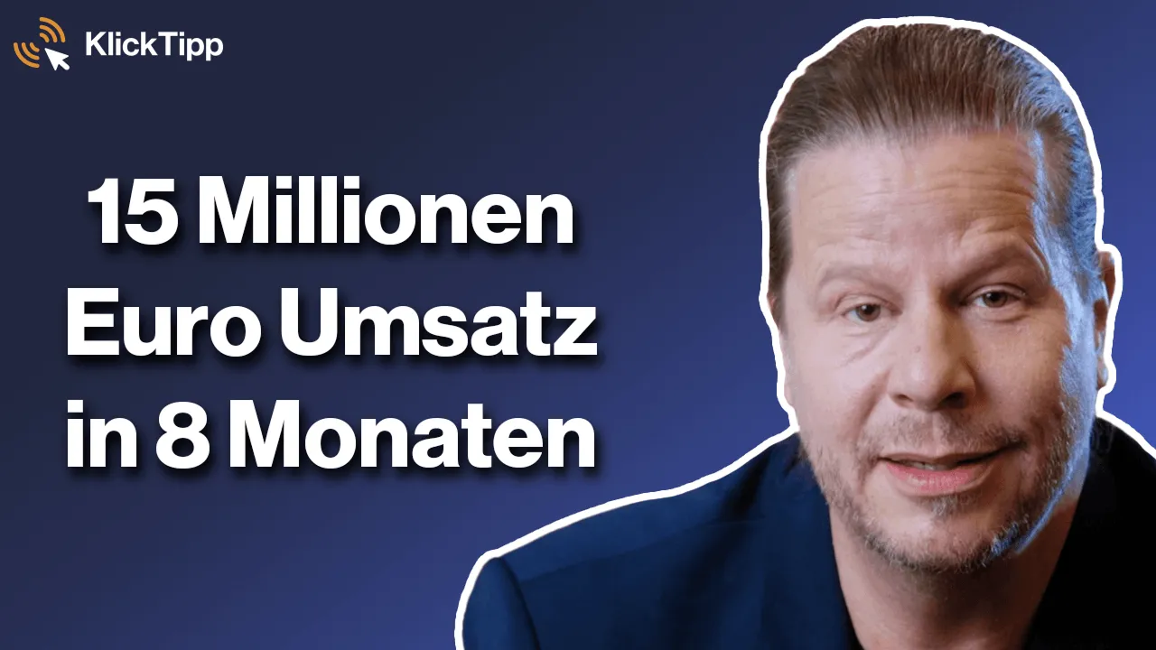 Video-Vorschau: Alex Fischer über seine Erfahrungen mit KlickTipp